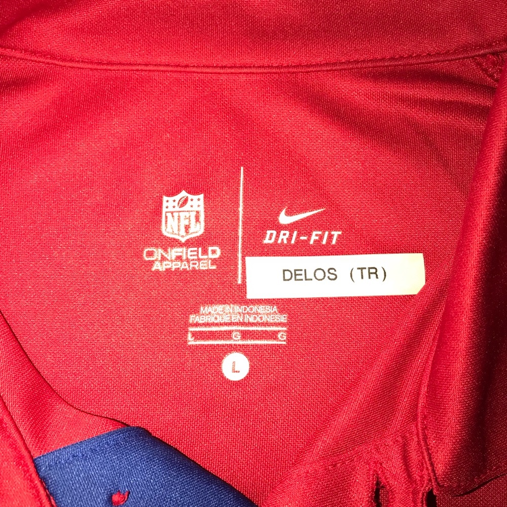 Nike | NY Giants NFL Team Dri Fit Polo Large - Picture 5 of 8